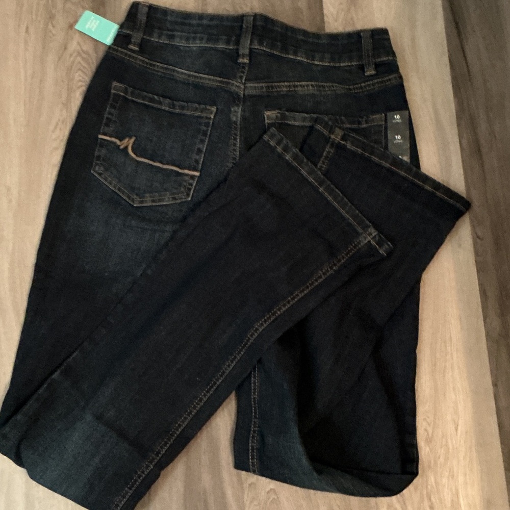 Maurices Dark Blue Boot Cut Jeans - Picture 7 of 7